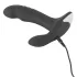 Rebel - prostata vibrator med roterende kugler - sort