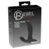 Rebel - prostata vibrator med roterende kugler - sort