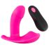 SMILE Trusse - genopladelig, trådløs vibrator til fastgørelse (pink)