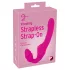 You2Toys - Double2Teaser - påspændingsvibrator uden seler (pink)