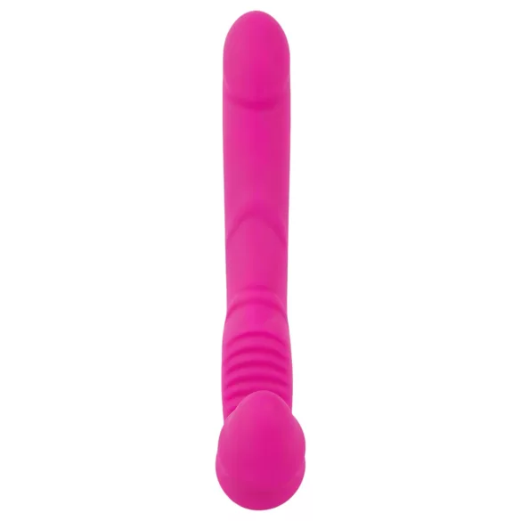 You2Toys - Double2Teaser - påspændingsvibrator uden seler (pink)