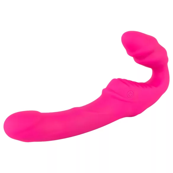 You2Toys - Double2Teaser - påspændingsvibrator uden seler (pink)