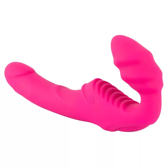 You2Toys - Double2Teaser - påspændingsvibrator uden seler (pink)