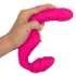 You2Toys - Double2Teaser - påspændingsvibrator uden seler (pink)