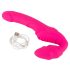 Double2Teaser - strapløs strap-on vibrator (pink)