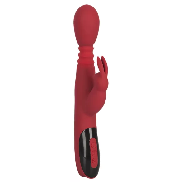 You2Toys Massager - støt-/roterende, opvarmende G-punktsvibrator (rød)
