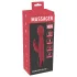 You2Toys Massager - støt-/roterende, opvarmende G-punktsvibrator (rød)