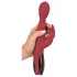 You2Toys Massager - støt-/roterende, opvarmende G-punktsvibrator (rød)