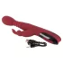 You2Toys Massager - støt-/roterende, opvarmende G-punktsvibrator (rød)