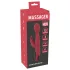 You2Toys Massager - støt-/roterende, opvarmende G-punktsvibrator (rød)