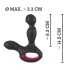 You2Toys - prostatavibrator med rotation og varme - sort