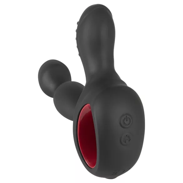You2Toys - prostatavibrator med rotation og varme - sort