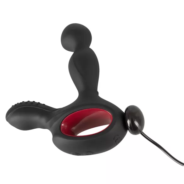 You2Toys - prostatavibrator med rotation og varme - sort