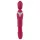 Javida Thrusting - 3i1 massagevibrator (rød)