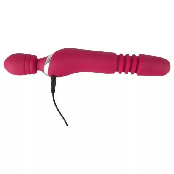 Javida Thrusting - 3i1 massagevibrator (rød)