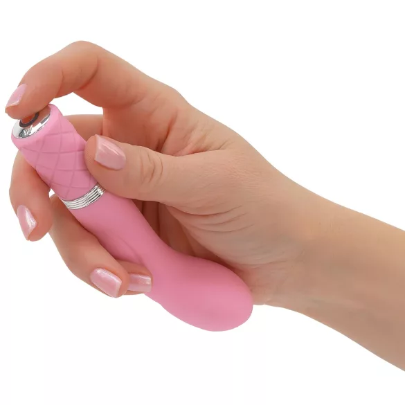 Pillow Talk Racy - genopladelig, slank G-punktsvibrator (pink)