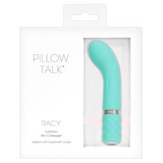 Pillow Talk Racy - G-punktsvibrator smal genopladelig turkis