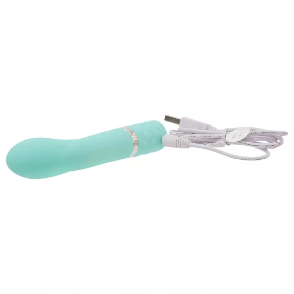 Pillow Talk Racy - G-punktsvibrator smal genopladelig turkis