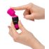 PalmPower - mini wand vibrator - kraftig massage - pink/sort