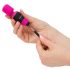 PalmPower - mini wand vibrator - kraftig massage - pink/sort