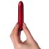 Scarlet Velvet - mini vibrator - 10 vibrationsmønstre - rød