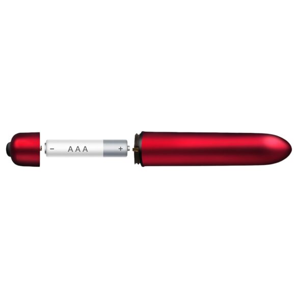 Scarlet Velvet - mini vibrator - 10 vibrationsmønstre - rød