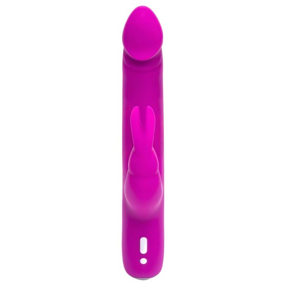 Happyrabbit Realistic Slim - genopladelig, klitorisstimulerende vibrator (lilla)