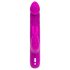 Happyrabbit Realistic Slim - genopladelig, klitorisstimulerende vibrator (lilla)
