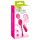 SMILE - fjernbetjent vibratoræg - 82g - pink