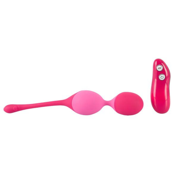 SMILE - fjernbetjent vibratoræg - 82g - pink