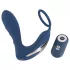 You2Toys - prostata plug med penisring - vibrator - blå