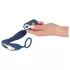 You2Toys - prostata plug med penisring - vibrator - blå