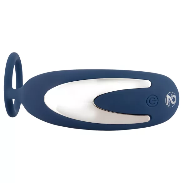 You2Toys - prostata plug med penisring - vibrator - blå