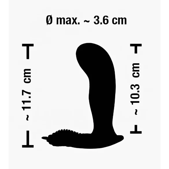 SMILE G-Spot Panty - bærbar, genopladelig trådløs vibrator (pink)