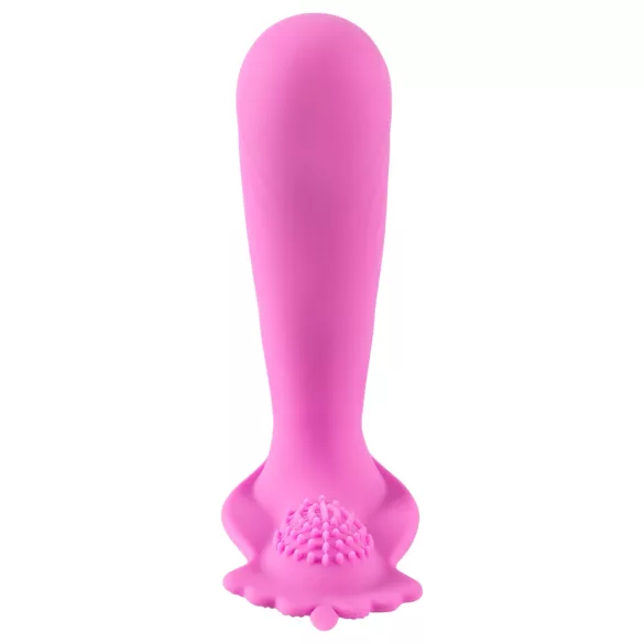 SMILE G-Spot Panty - bærbar, genopladelig trådløs vibrator (pink)