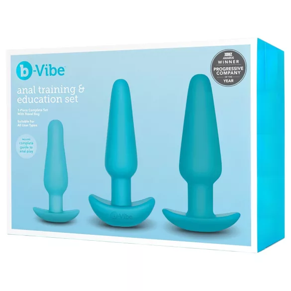 b-Vibe - analplug sæt - komplet 7 dele