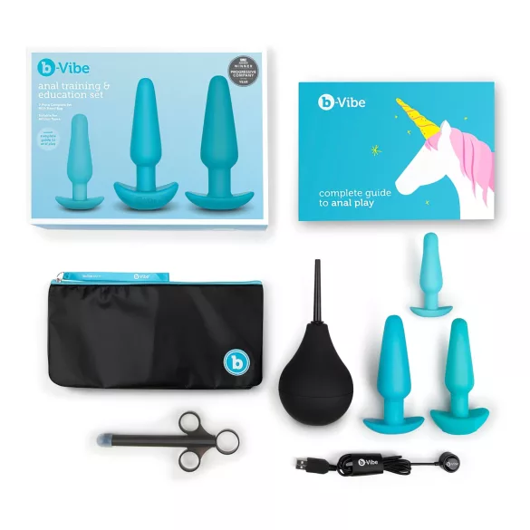 b-Vibe - analplug sæt - komplet 7 dele