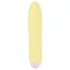 Cuties Mini Yellow - genopladelig, silikone stavvibrator (gul)