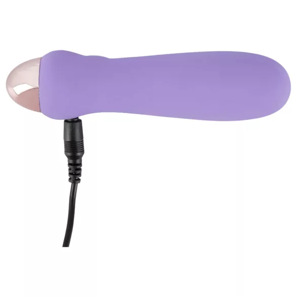 You2Toys - Cuties Mini Purple - genopladelig silikonestavvibrator (lilla)