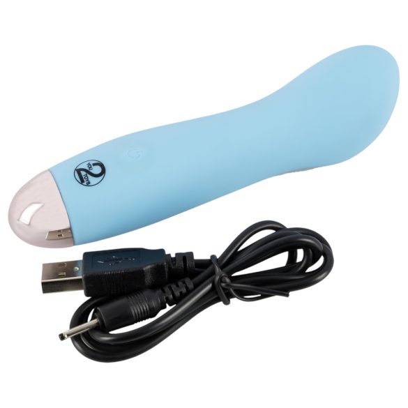 Cuties Mini Blue - genopladelig G-punkt vibrator (turkis)