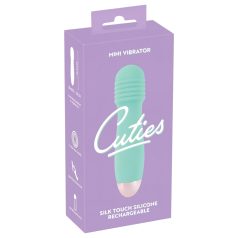 Cuties - mini wand vibrator - genopladelig massager - grøn