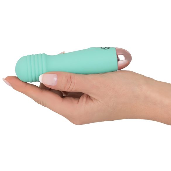 Cuties - mini wand vibrator - genopladelig massager - grøn