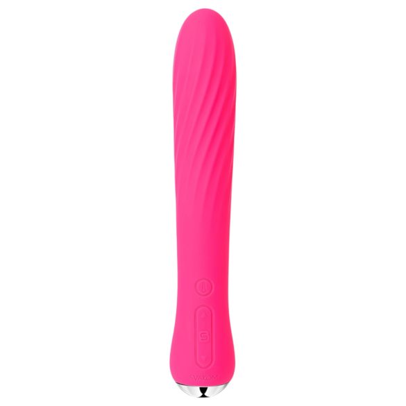 Svakom Anya - genopladelig varmestav vibrator (rød)