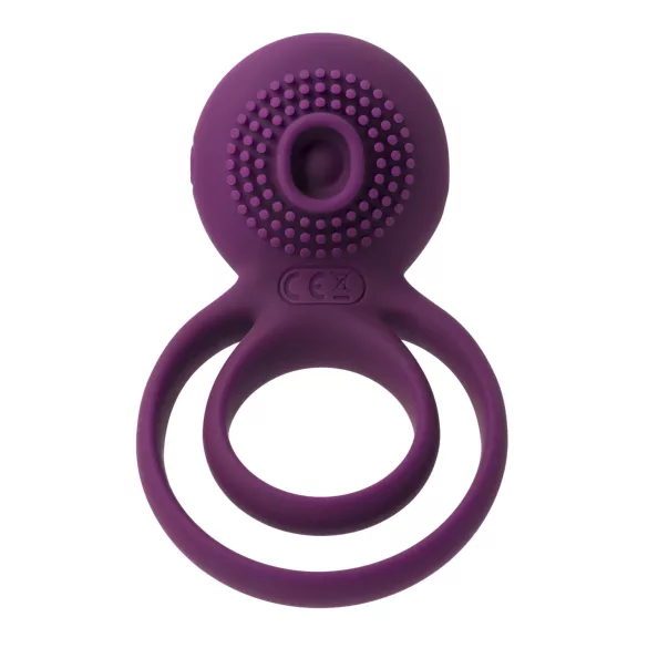 Svakom Tammy - vibratorisk penisring med kugler - genopladelig - lilla