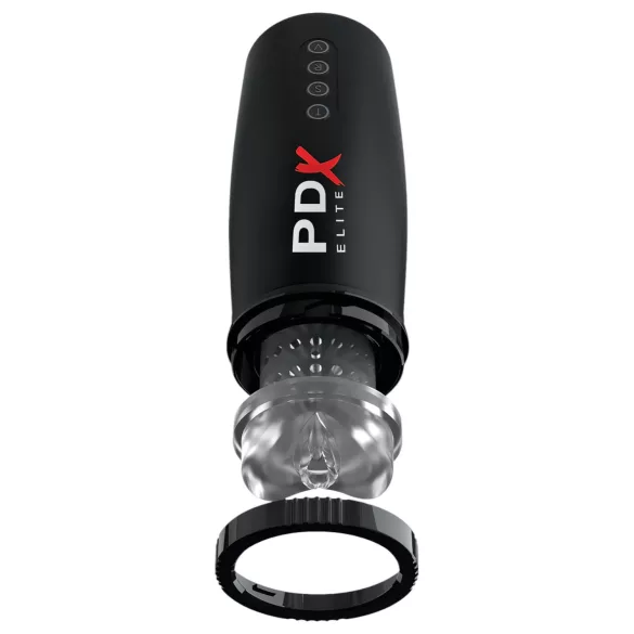 PDX Elite Moto Bator 2 - automatisk masturbator med sug - sort