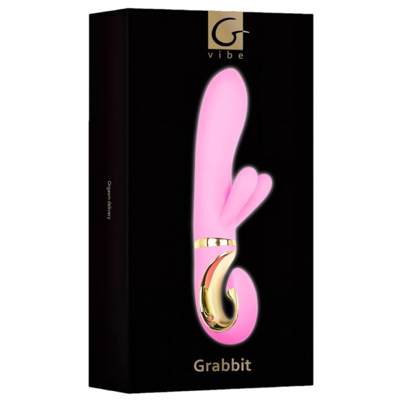 G-Vibe GRabbit - G-punkt vibrator - 3 motorer - genopladelig - pink