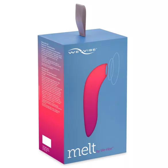 We-Vibe Melt - App-styret luftbølge-klitorisstimulator (koralfarvet)
