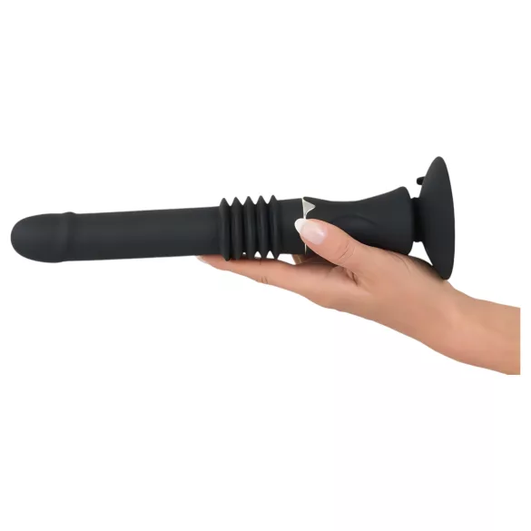 You2Toys Fucking Machine - stødpudevibrator med sugekop (sort)