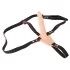You2Toys - strap-on vibrator med rem - opladelig - natur