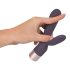 You2Toys Elegant Double - genopladelig vibrator med klitorisstimulator (lilla)